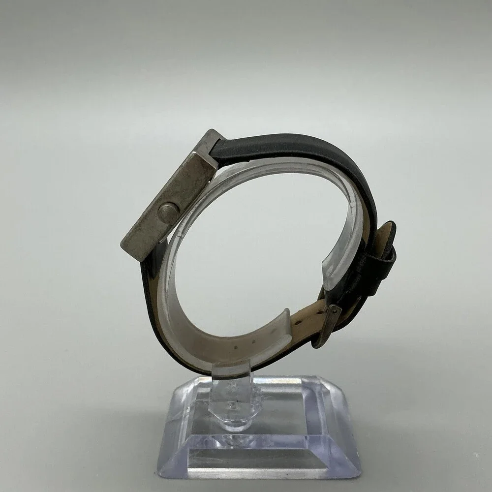 Projects Michael Graves Womens Watch 30mm Square Dial Silver Tone New Battery